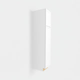 Hampton Bay Courtland Polar White Shaker Pantry Cabinet - 18" W x 24" D x 90" H