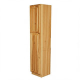 Hampton Bay Natural Hickory Pantry Cabinet - 18" W x 24" D x 90" H