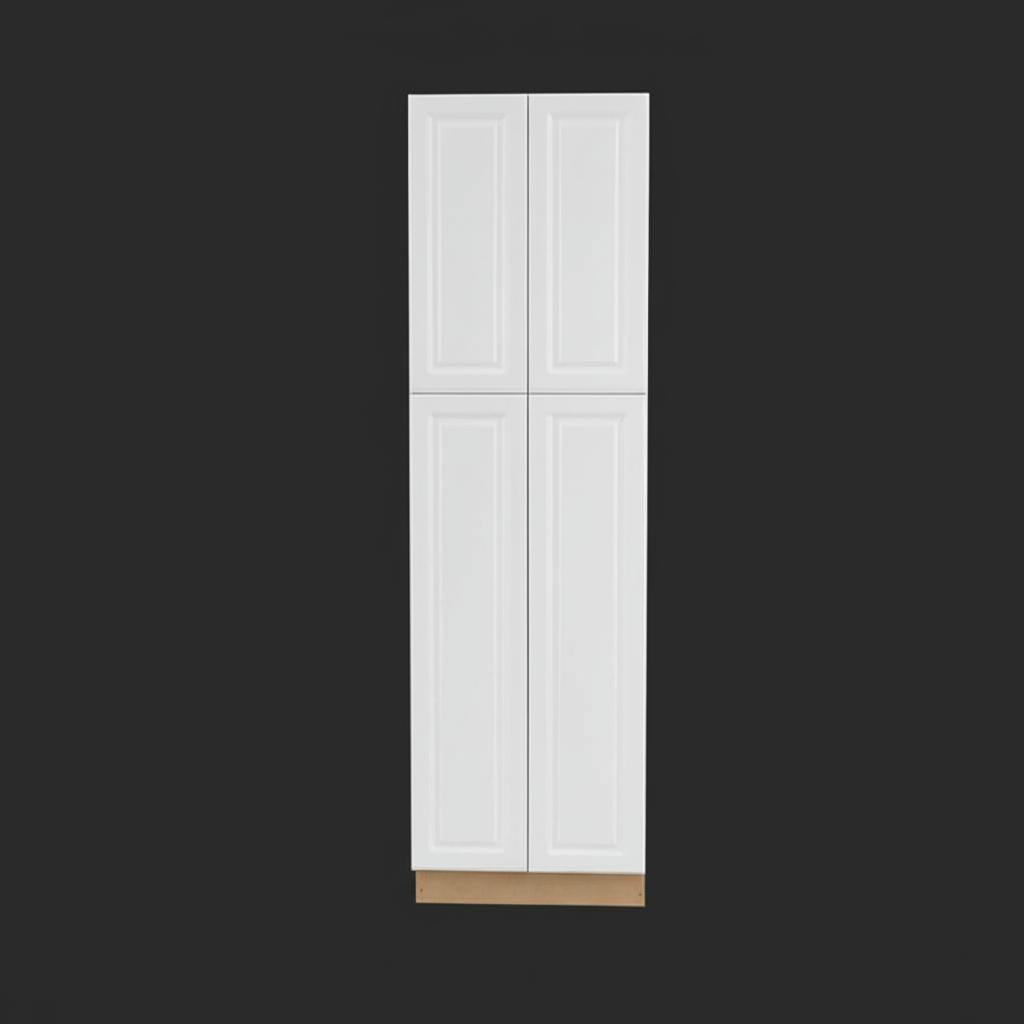 Hampton Bay Designer Series Elgin Assembled Pantry Kitchen Cabinet in White