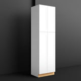 Hampton Bay Designer Series Melvern Pantry Kitchen Cabinet in White
