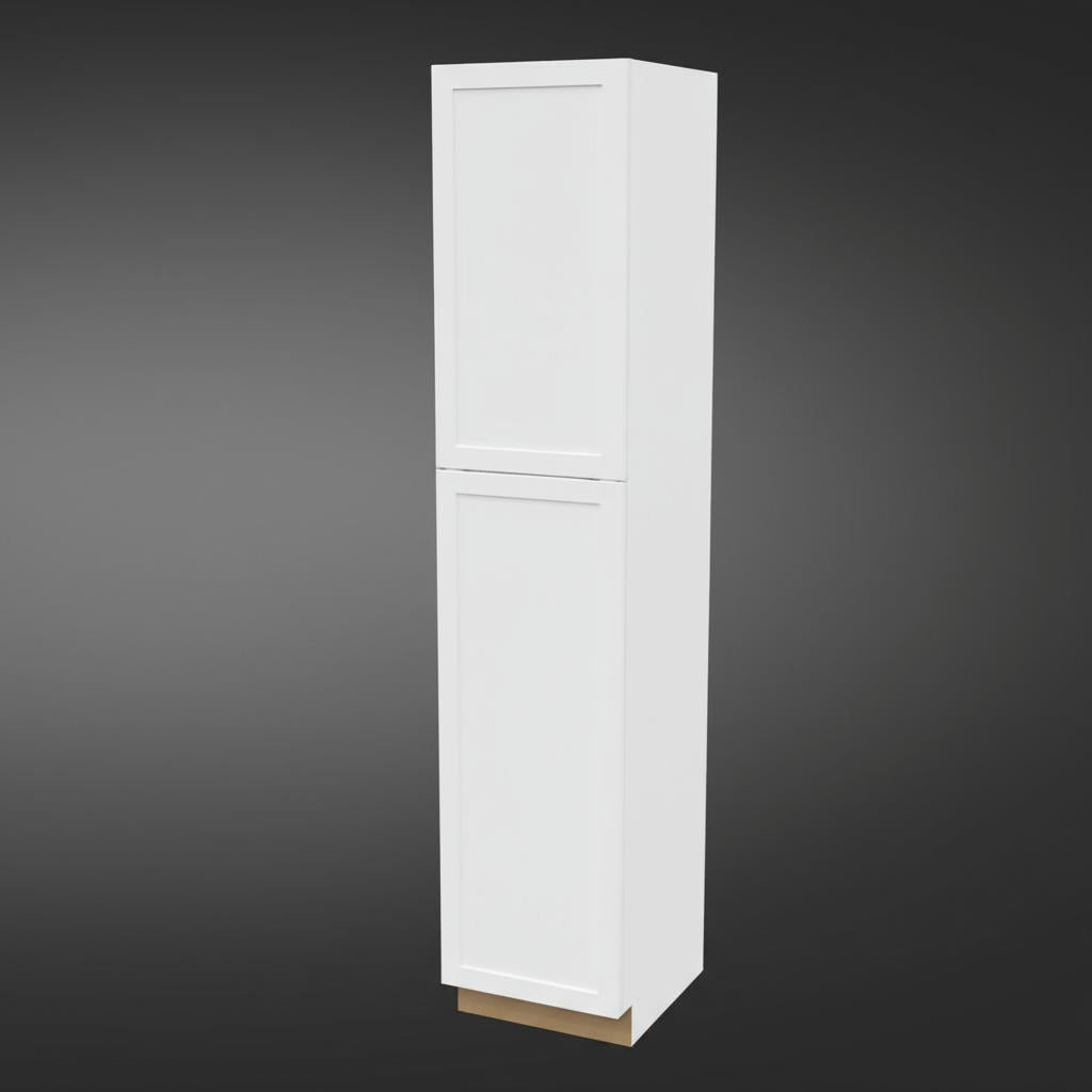 Hampton Bay Designer Series Melvern Pantry Kitchen Cabinet in White