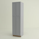 Hampton Bay Designer Series Melvern Pantry Cabinet in Heron Gray