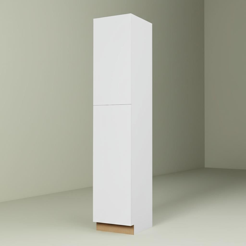 Hampton Bay Designer Series Edgeley Pantry Kitchen Cabinet in White