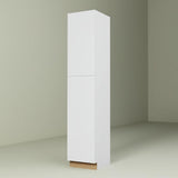 Hampton Bay Designer Series Edgeley Pantry Kitchen Cabinet in White