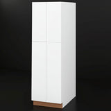 Hampton Bay Designer Series Edgeley Pantry Kitchen Cabinet in White