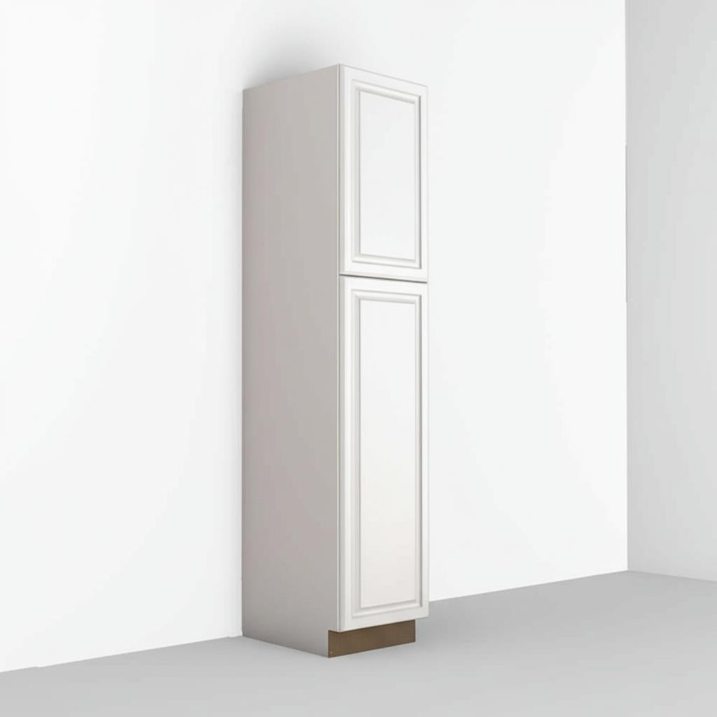 Hampton Bay Designer Series Elgin Assembled Pantry Kitchen Cabinet in White
