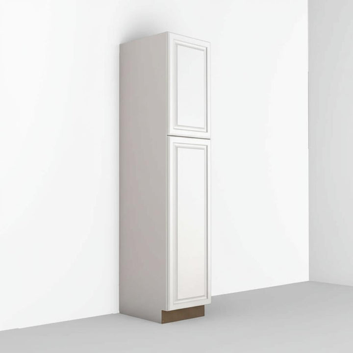 Hampton Bay Designer Series Elgin Assembled Pantry Kitchen Cabinet in White