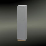 Hampton Bay Designer Series Melvern Storm Gray Shaker Assembled Pantry Kitchen Cabinet