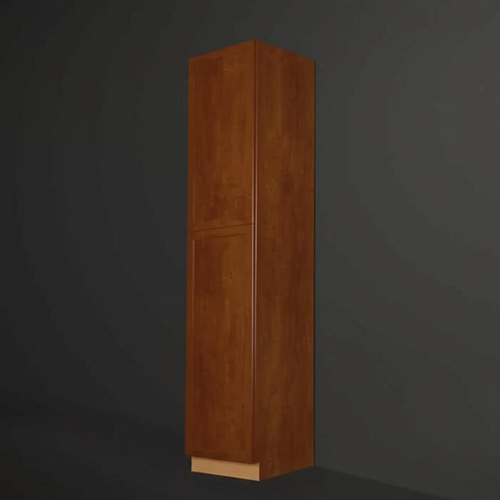 Hampton Bay Designer Series Soleste Pantry Kitchen Cabinet in Spice