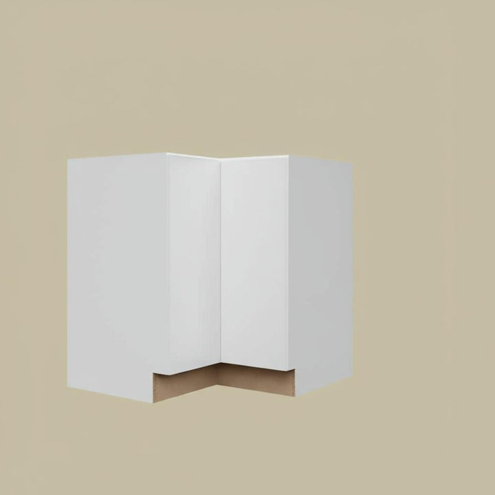 Hampton Bay Designer Series Edgeley EZ Reach Corner Base Kitchen Cabinet in White