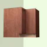 Hampton Bay Designer Series Soleste EZ Reach Corner Base Kitchen Cabinet in Spice