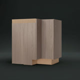 Hampton Bay Designer Series Edgeley Driftwood Corner Kitchen Cabinet