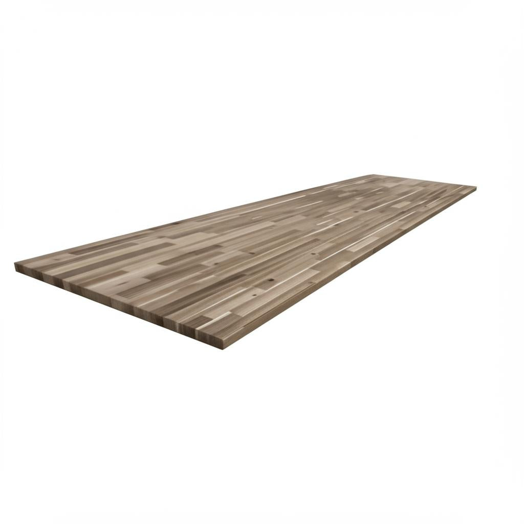 Hampton Bay 10 ft. Unfinished Acacia Butcher Block Countertop