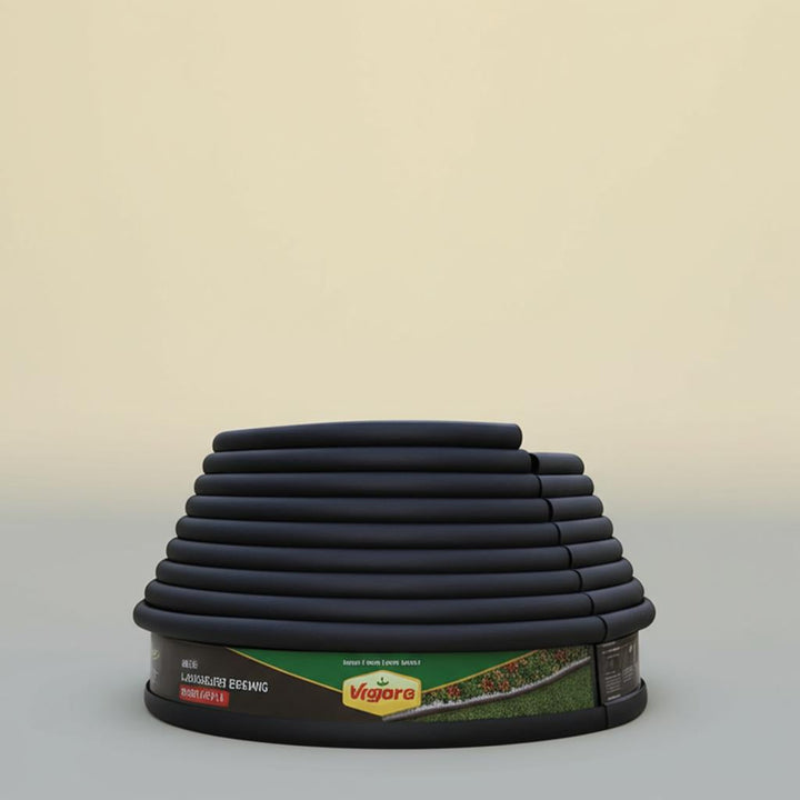 Vigoro Heavy-Duty 50 ft. Black Polyethylene Landscape Edging