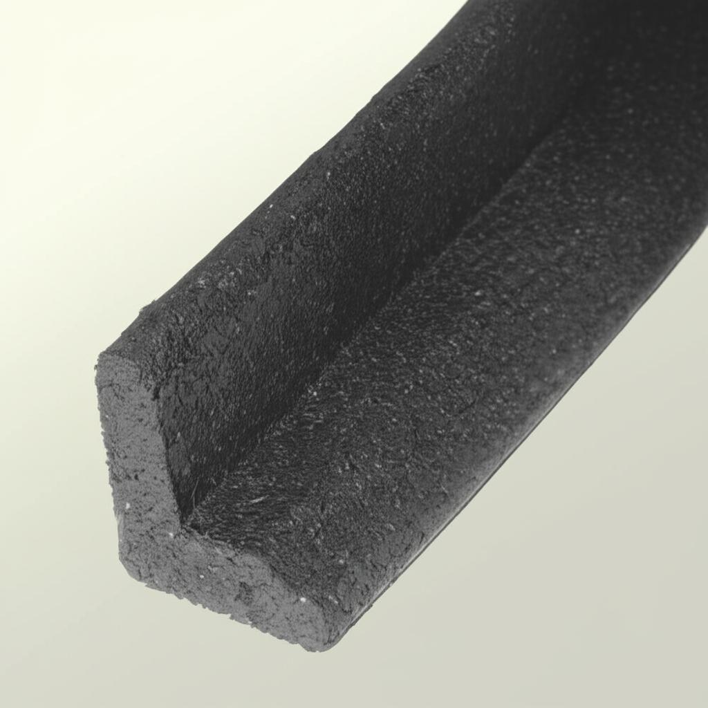 Vigoro EcoBorder 4 ft. Black Recycled Rubber Landscape Edging (6-Pack)
