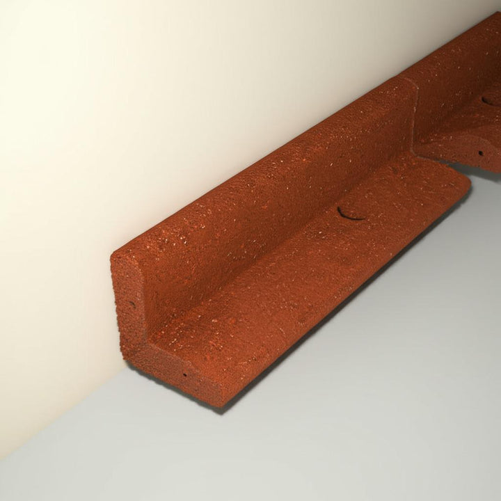 Vigoro EcoBorder 4 ft. Red Rubber Landscape Edging (48-Count Pallet)