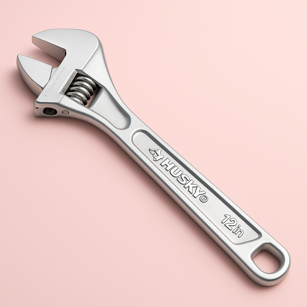 Husky 12 in. Double Speed Adjustable Wrench