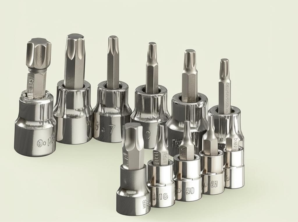Husky 1/4 and 3/8 in. Drive Torx Bit Socket Set (11-Piece)