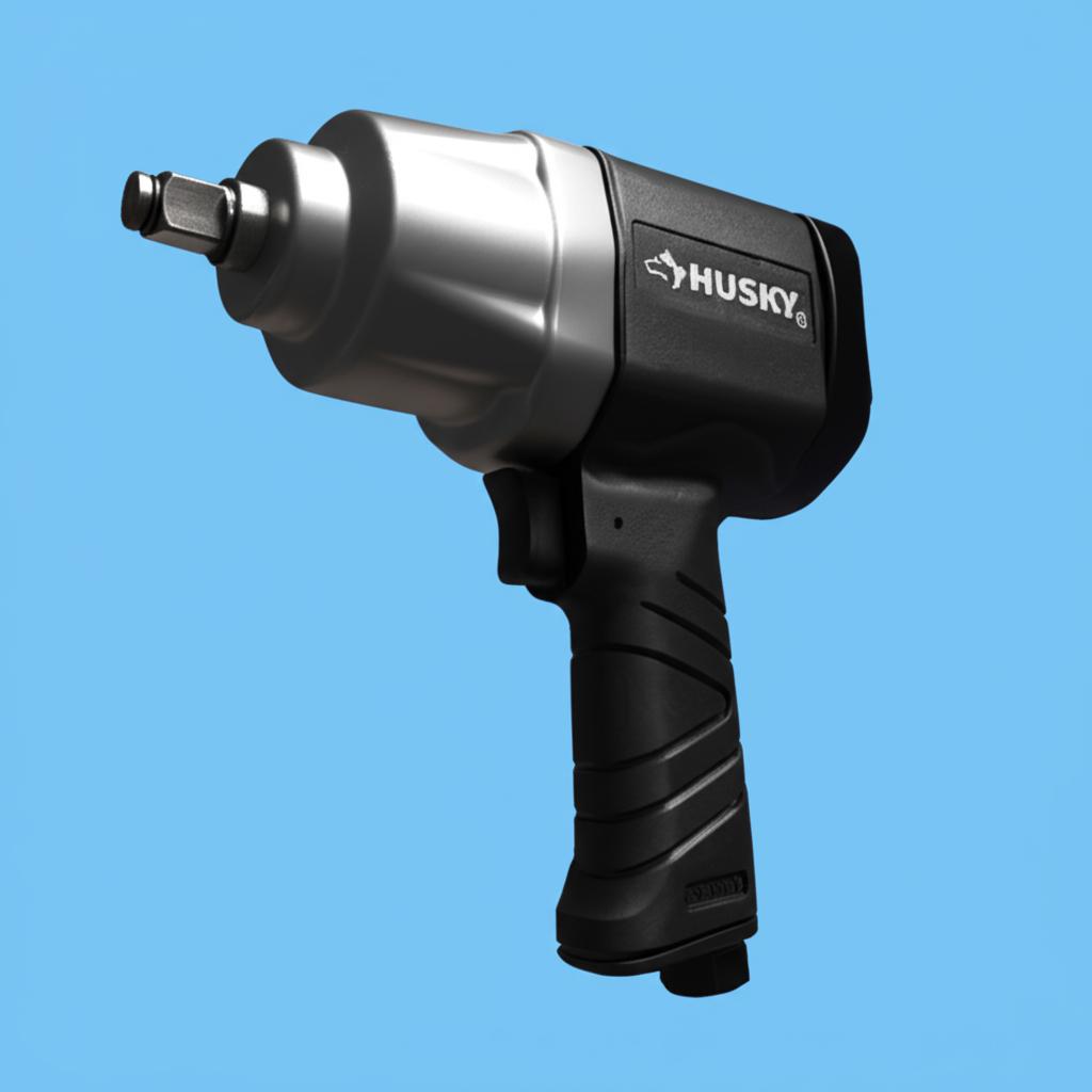 Husky 1/2 in. Impact Wrench - 650 ft./lbs. Torque