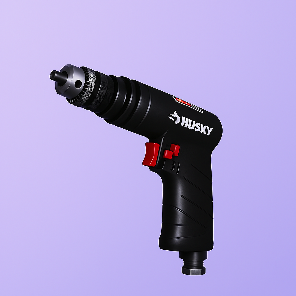 Husky 3/8 in. Keyed Chuck Reversible Drill