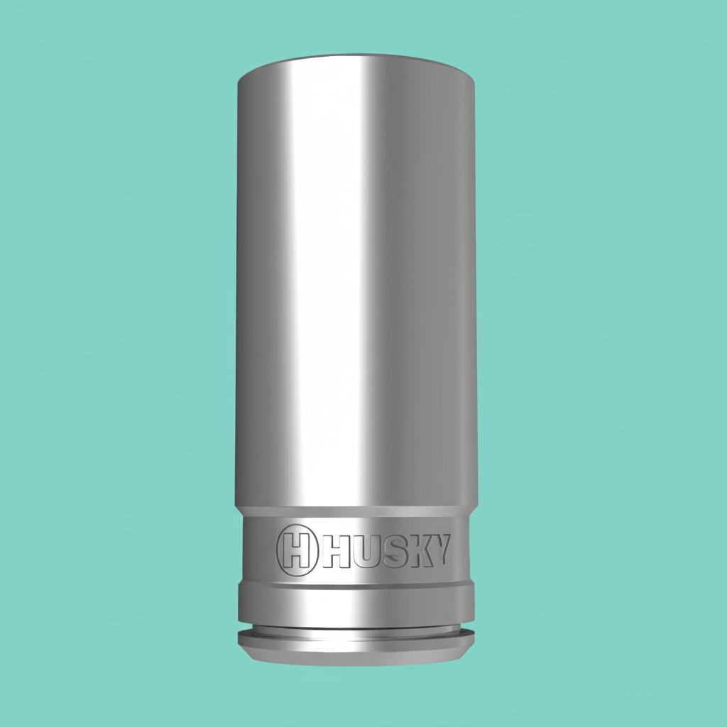 Husky 3/8 in. Drive 3/4 in. 6-Point SAE Deep Socket