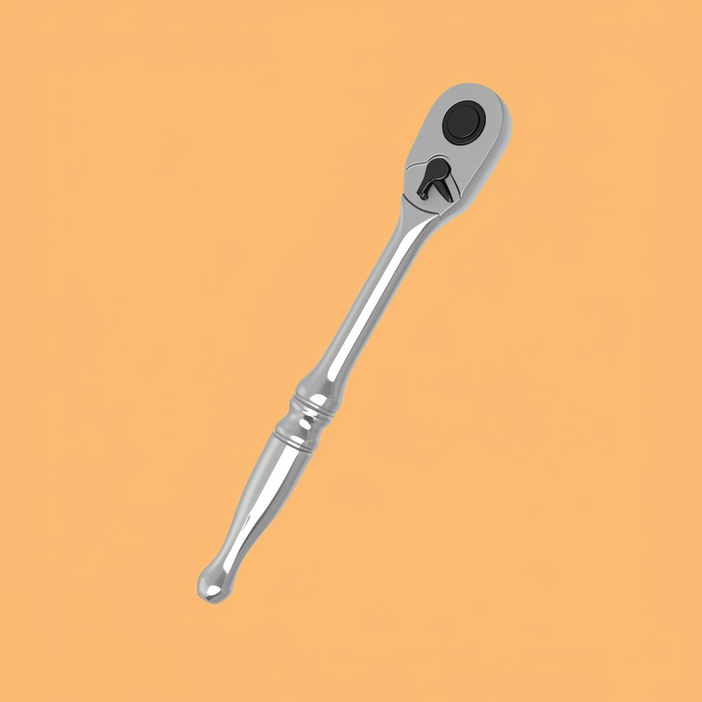 Husky 1/2 in. Drive Round Head Ratchet