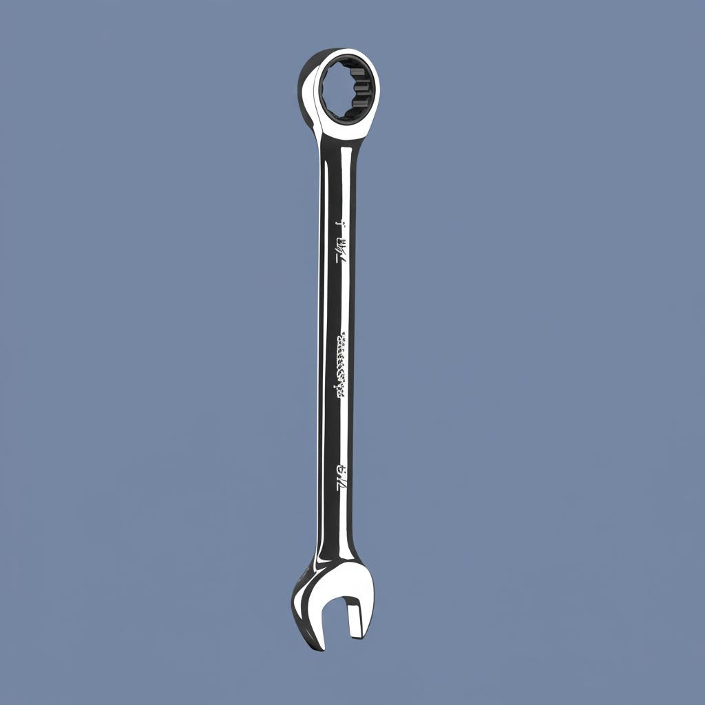 Husky 7/8 in. 12-Point SAE Ratcheting Combination Wrench
