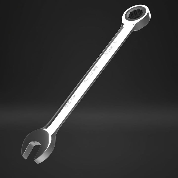 Husky 20 mm 12-Point Metric Ratcheting Combination Wrench