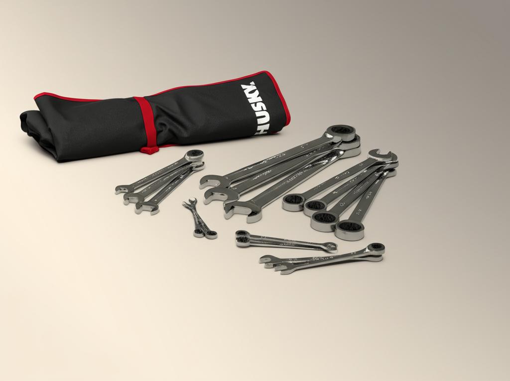 Husky Master SAE Ratcheting Wrench Set (16-Piece)