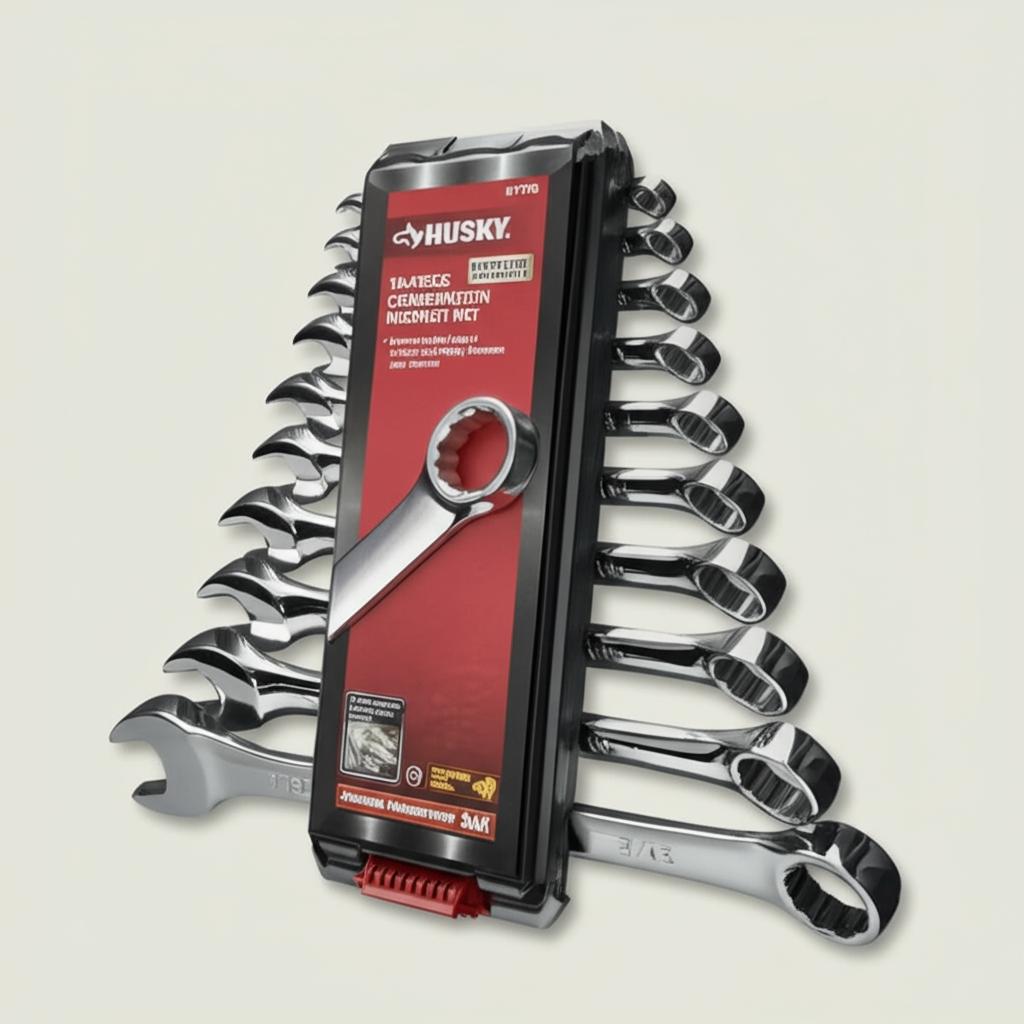 Husky SAE Combination Wrench Set (10-Piece)