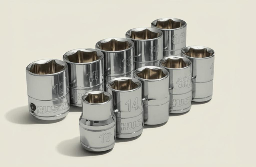 Husky 3/8 in. Drive Standard Metric Socket Set (10-Piece)