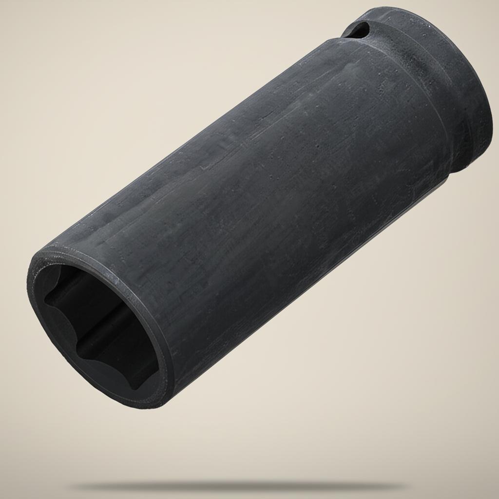 Husky 1/2 in. Drive 19 mm 6-Point Deep Impact Socket
