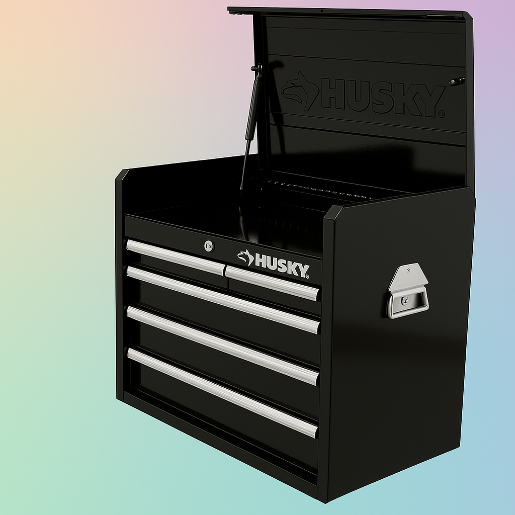 Husky 5-Drawer Gloss Black Tool Chest