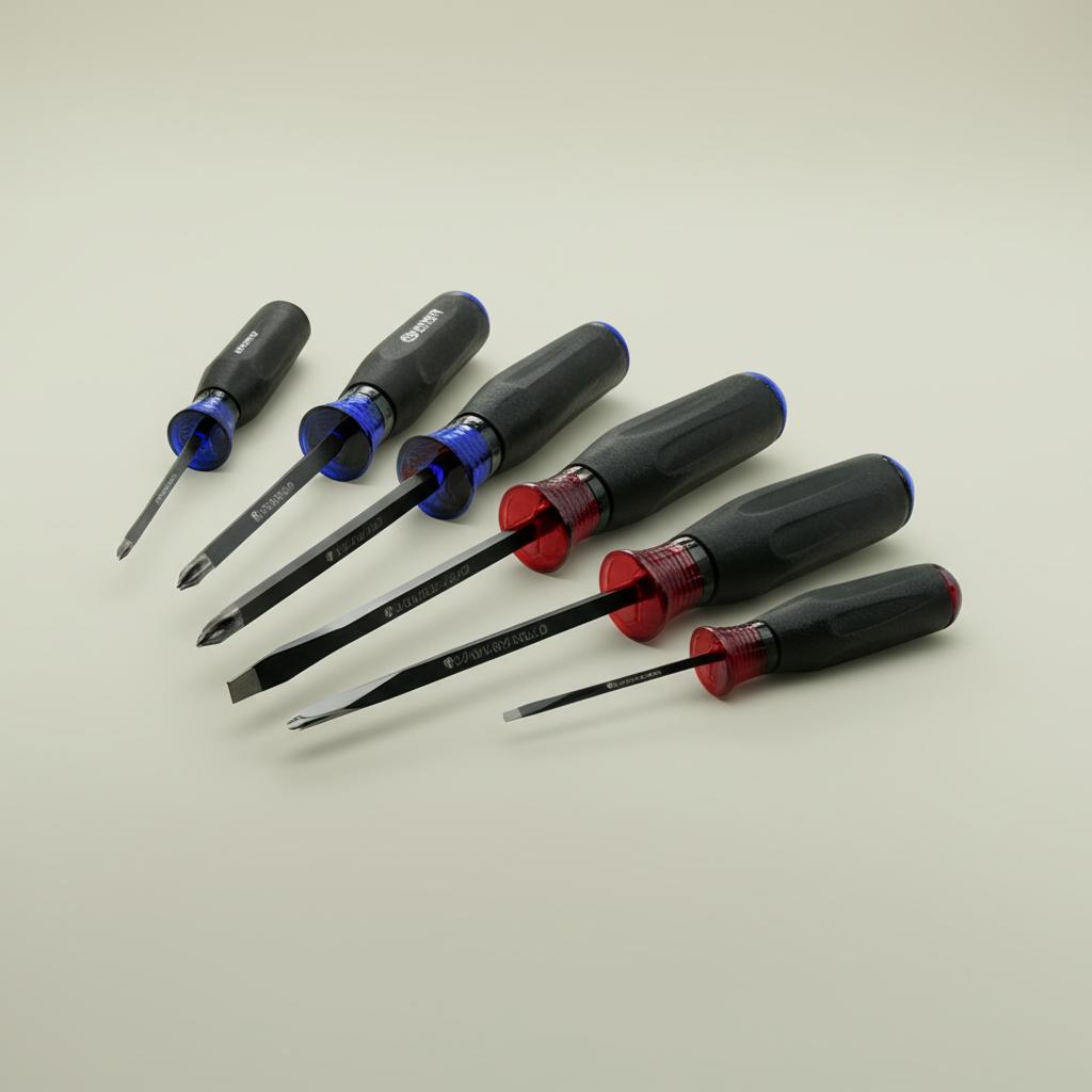 Husky Diamond Tip Magnetic Screwdriver Set, 6-Piece