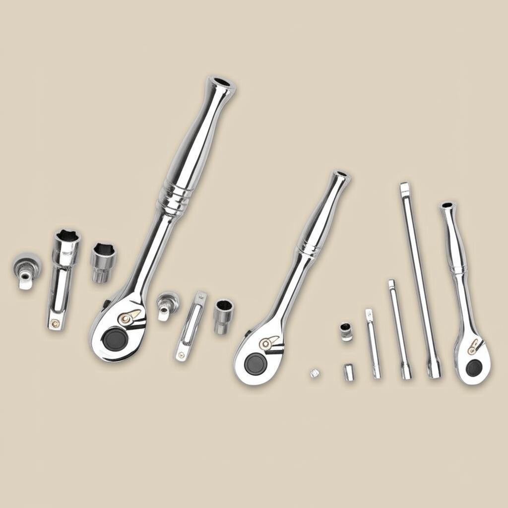 Husky 1/4 in., 3/8 in., and 1/2 in. 72-Tooth Ratchet and Accessory Set (14-Piece)
