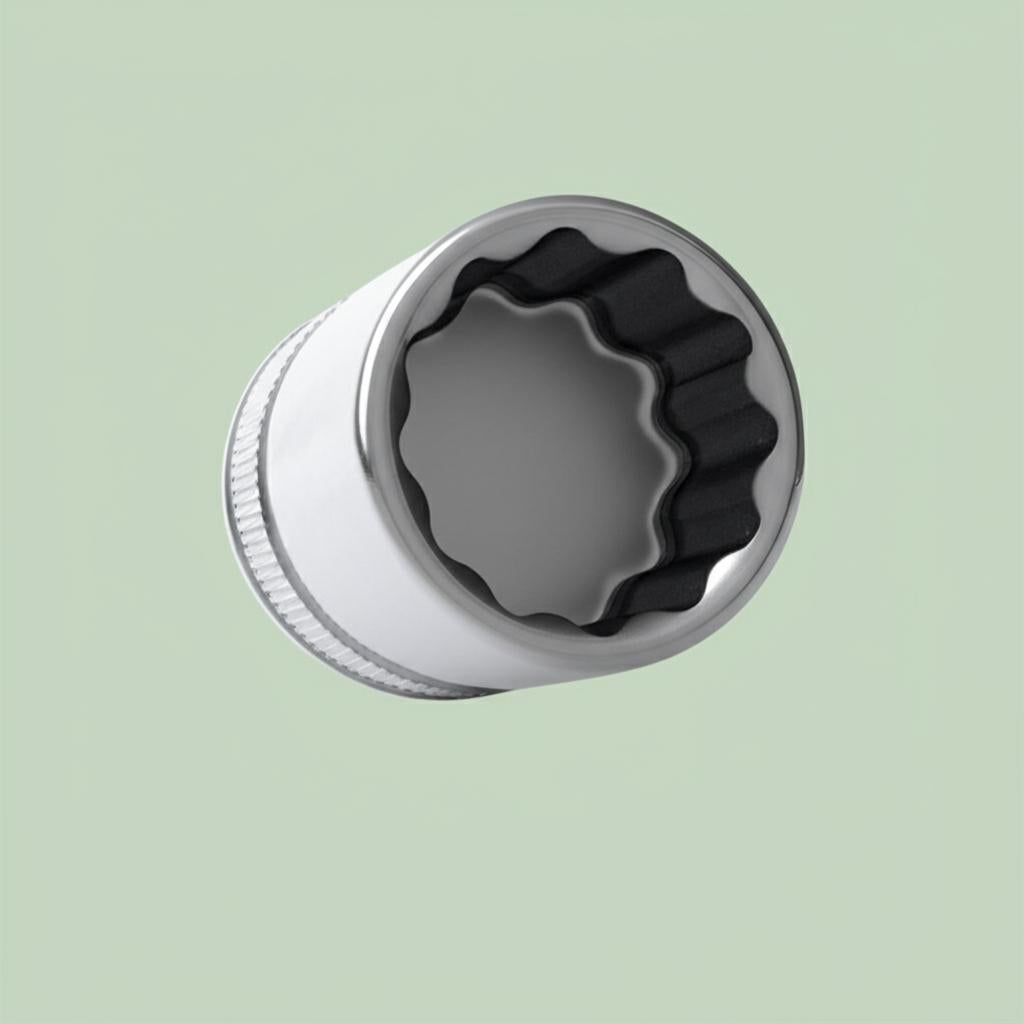 Husky 1/2 in. Drive 19 mm 12-Point Metric Deep Socket