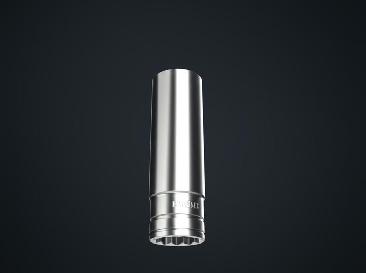 Husky 1/2 in. Drive 13/16 in. SAE Deep Socket 12-Point – Chrome Alloy Steel
