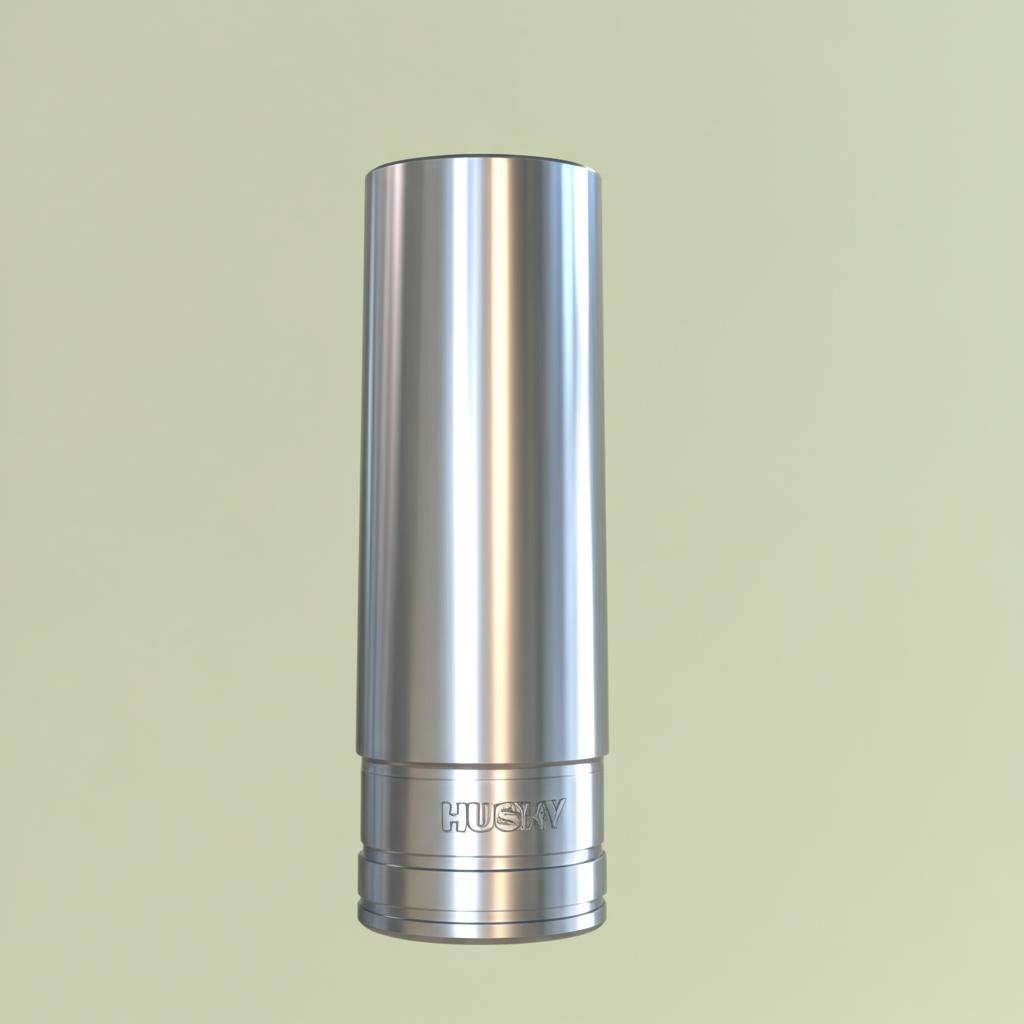 Husky 1/2 in. Drive 7/8 in. 12-Point SAE Deep Socket – Chrome Alloy Steel, Deep Socket