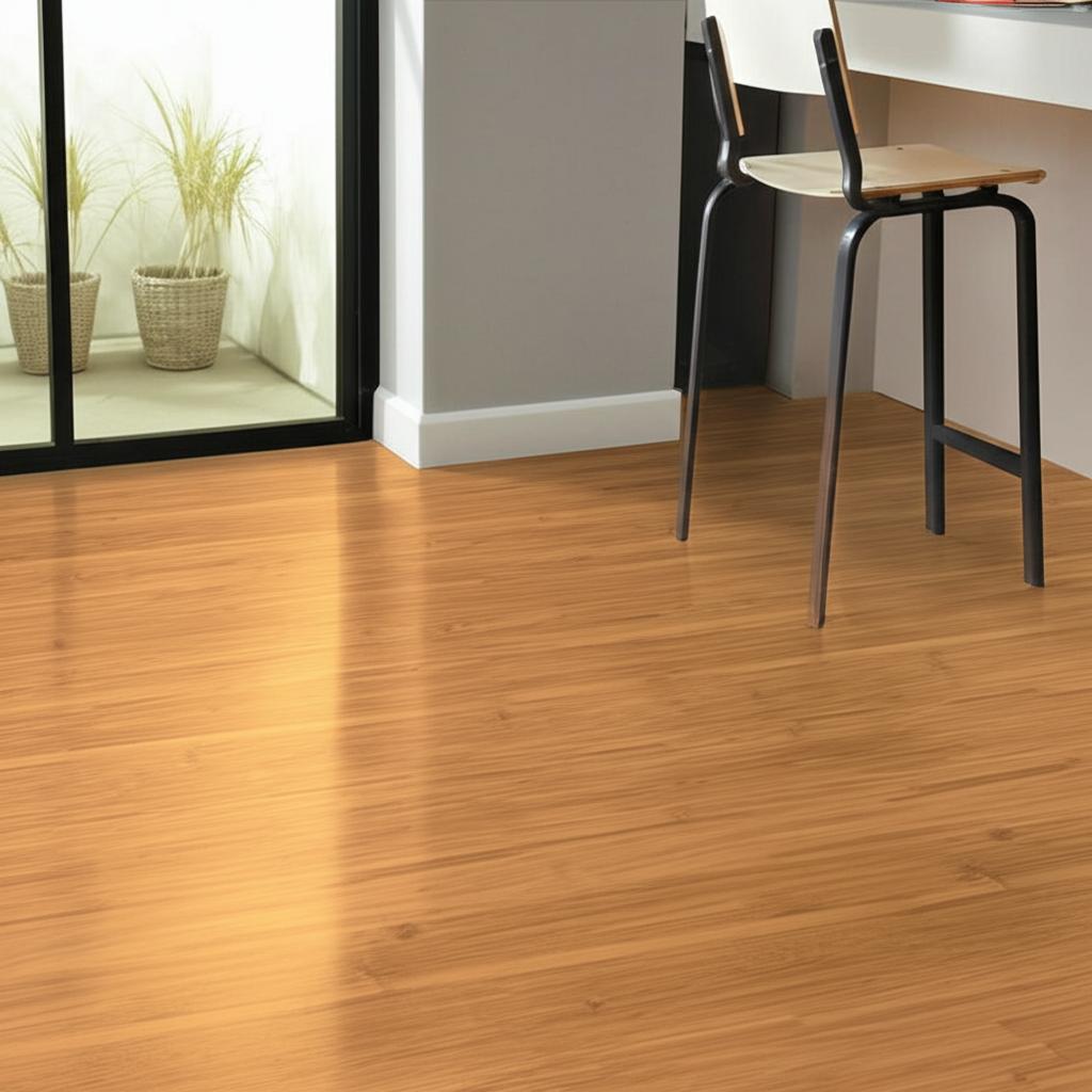Home Decorators Collection Horizontal Toast Bamboo Flooring - Durable and Stylish