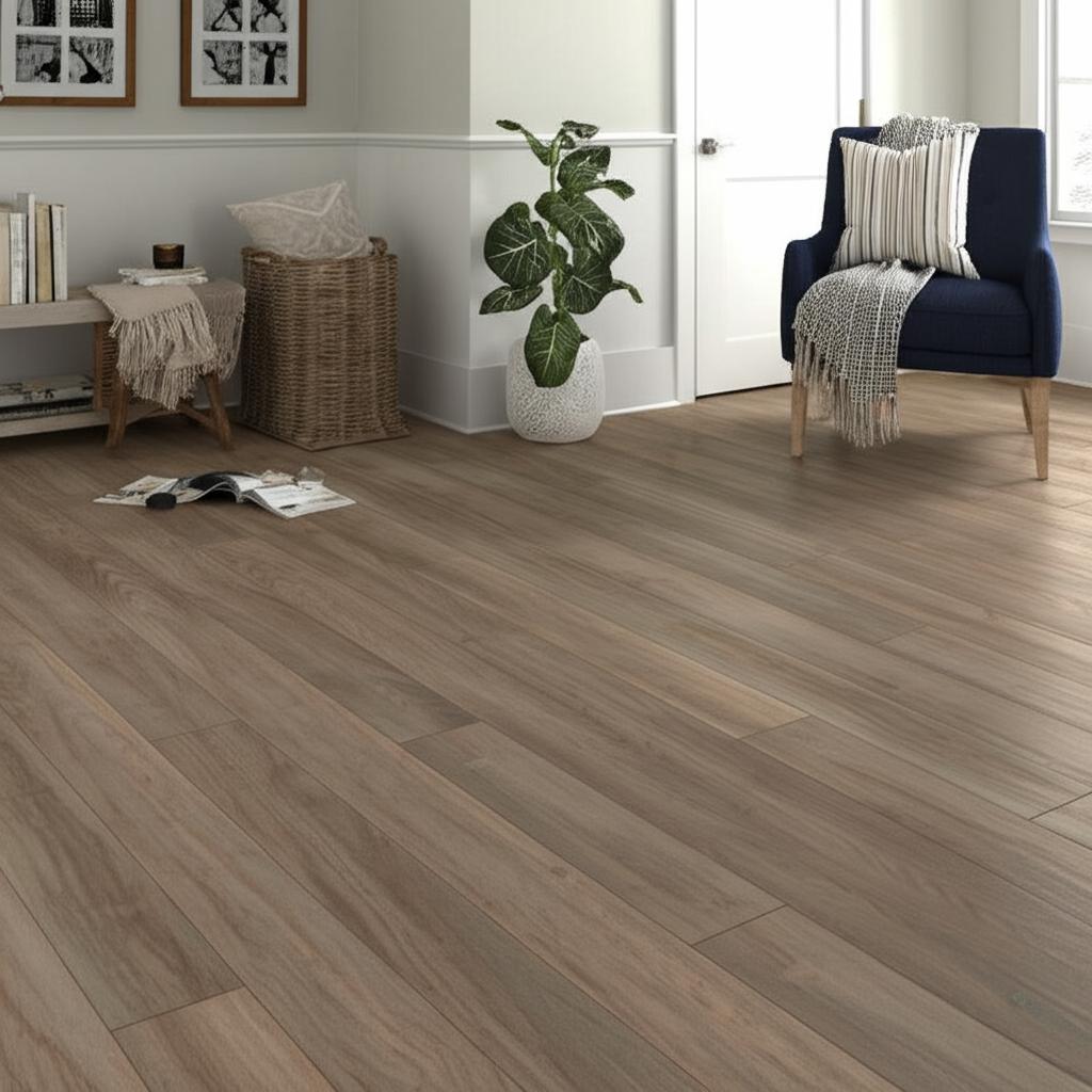Home Decorators Collection Hand Scraped Strand Woven Earl Grey Bamboo Flooring