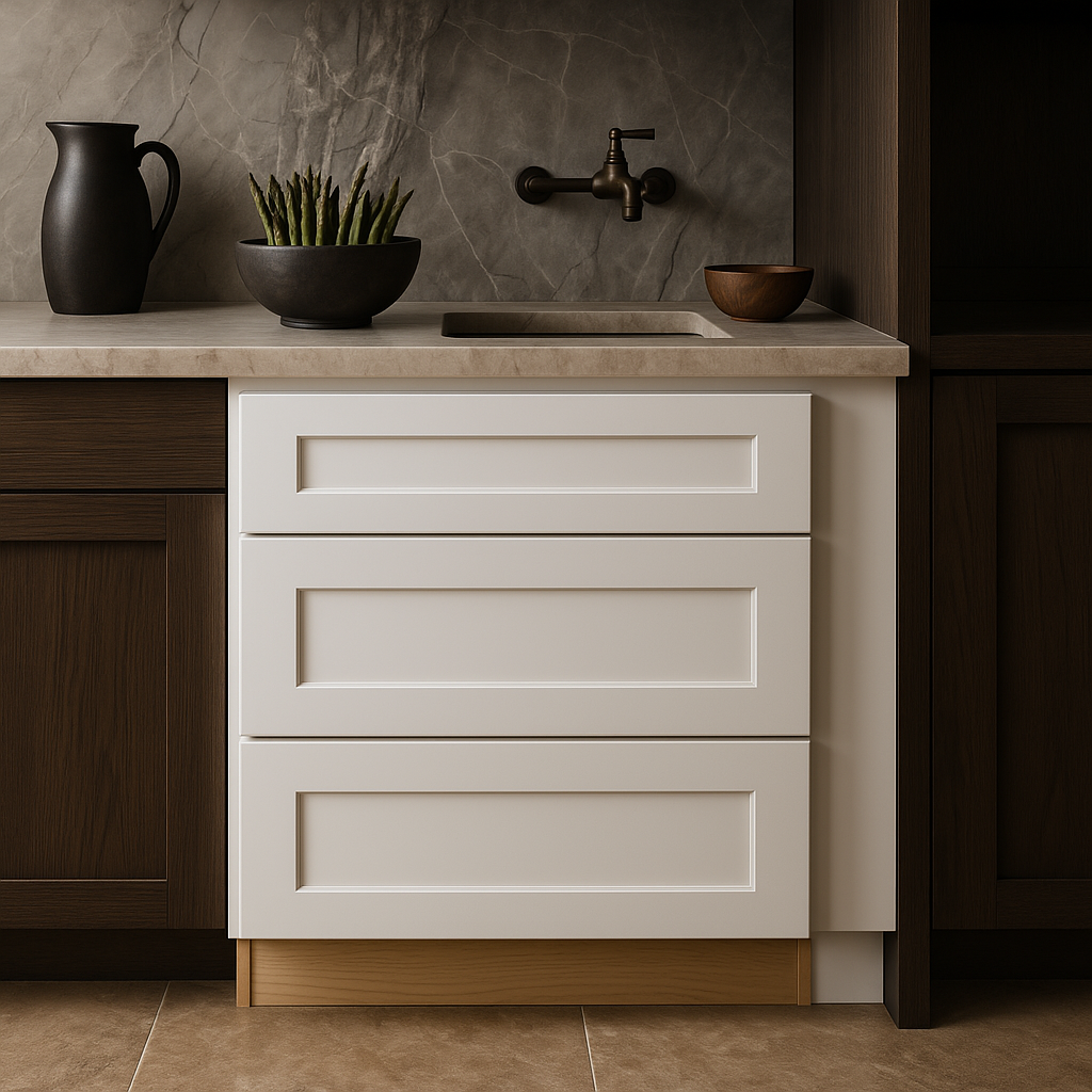 Home Decorators Collection Newport Pacific White Shaker Kitchen Cabinet
