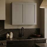 Home Decorators Collection Tremont Pearl Gray Shaker Wall Kitchen Cabinet