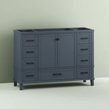 Home Decorators Collection Merryfield 48" Bathroom Vanity Cabinet in Dark Blue-Gray