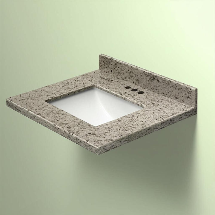 Home Decorators Collection Granite Vanity Top with White Sink - 25" x 19"