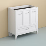 Home Decorators Collection Claxby 48-Inch White Bathroom Vanity Cabinet