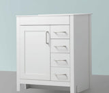 Home Decorators Collection Westcourt 30 in. White Bathroom Vanity Cabinet