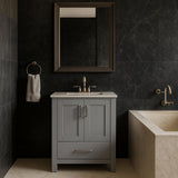 Home Decorators Collection Westcourt 24-Inch Bathroom Vanity Cabinet in Sterling Gray