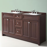 Home Decorators Collection Brinkhill 60-Inch Chocolate Bathroom Vanity