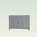 Home Decorators Collection Hamilton 49 in. Gray Vanity with Granite Top