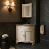 Home Decorators Collection Hamilton 31" Corner Bath Vanity with Granite Top